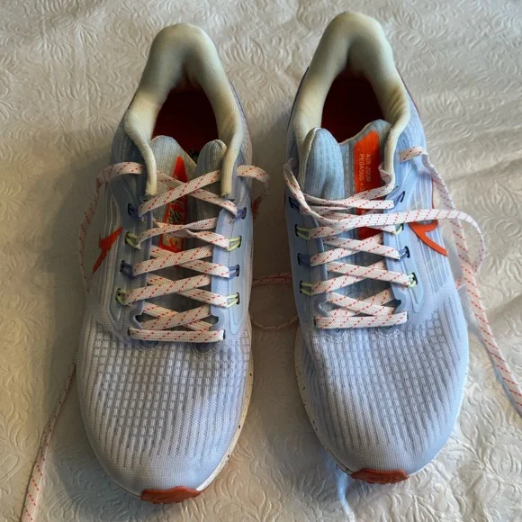Nike Womens Air Zoom Pegasus 39 - Size 8 DX6047 181 - White / Orange - Sail - Picture 5 of 10